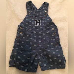Tommy Hilfiger Baby Blue Denim Overalls